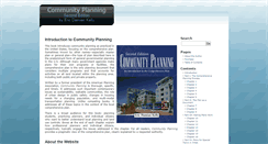 Desktop Screenshot of communityplanningbook.org