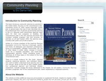 Tablet Screenshot of communityplanningbook.org